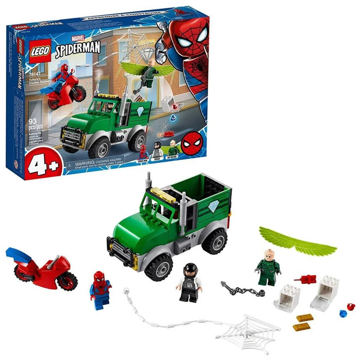 Lego Super Heroes Marvel Vulture'ın Kamyoncu Soygunu 76147 | Toysall