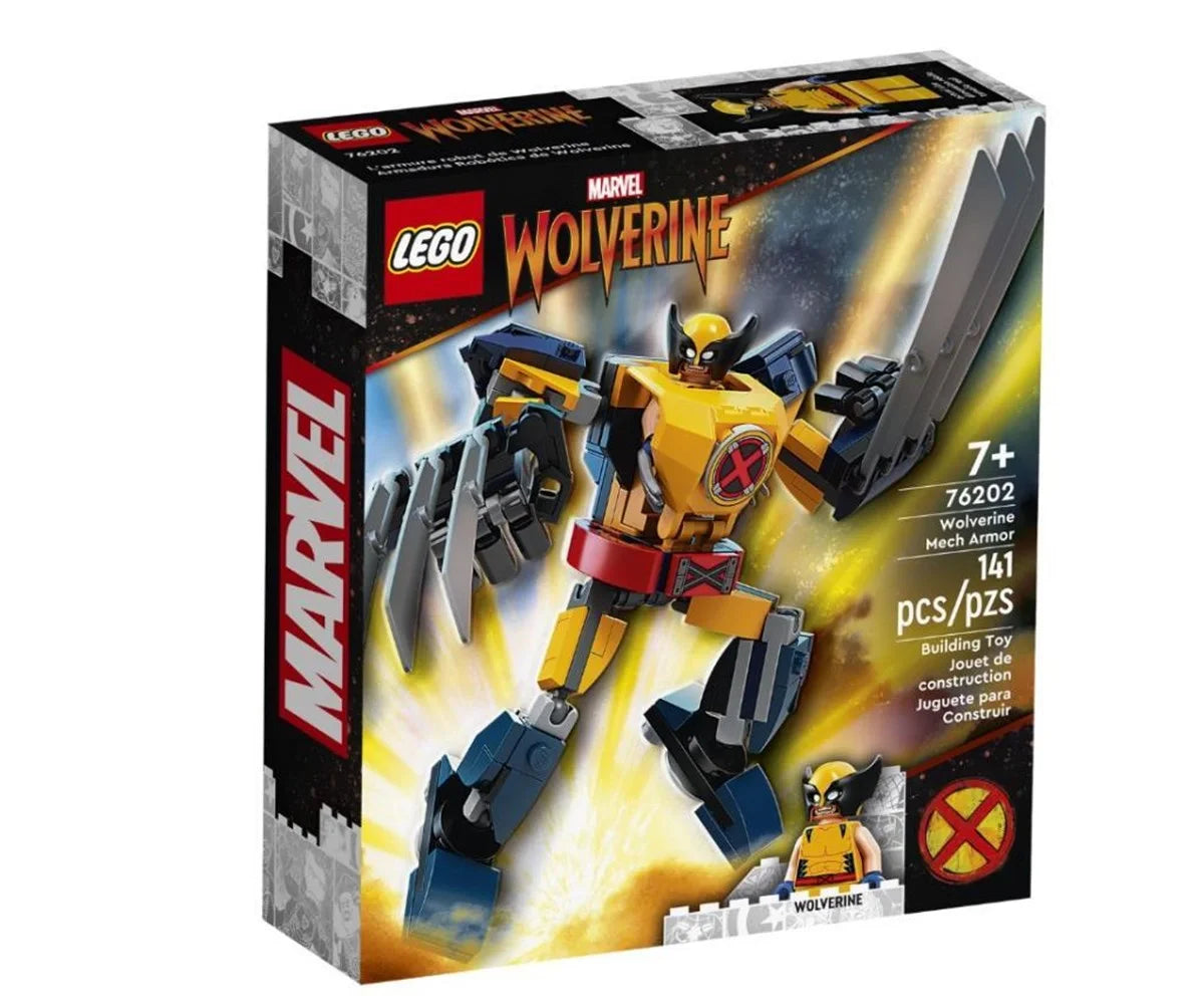 Lego Super Heroes Marvel Wolverine Robot Zırhı 76202 | Toysall