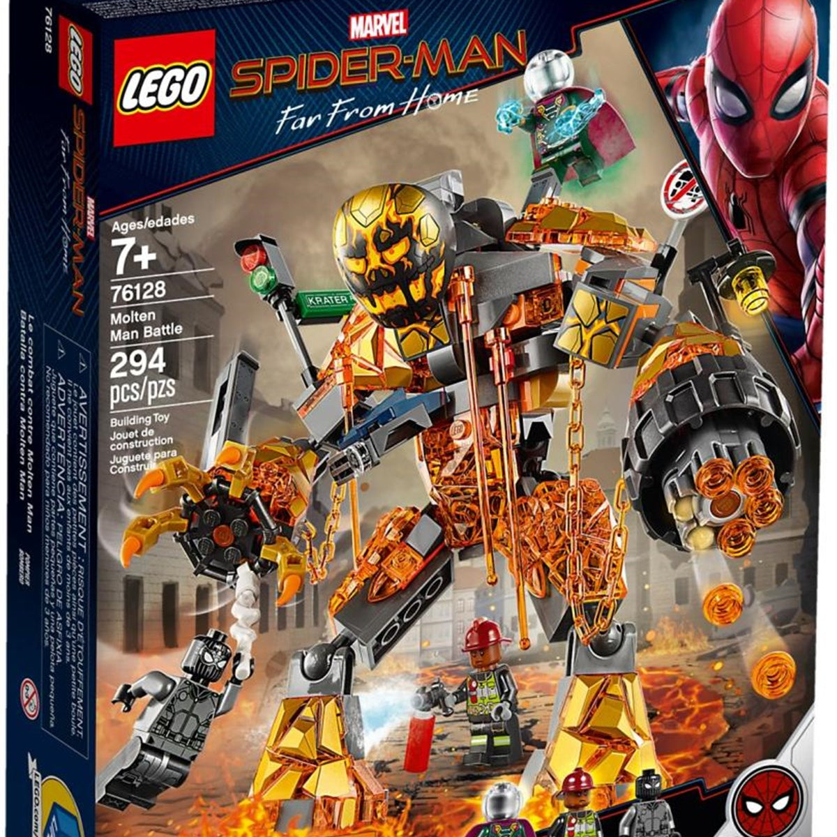 Lego Super Heroes Molten Man Savaşı 76128 | Toysall