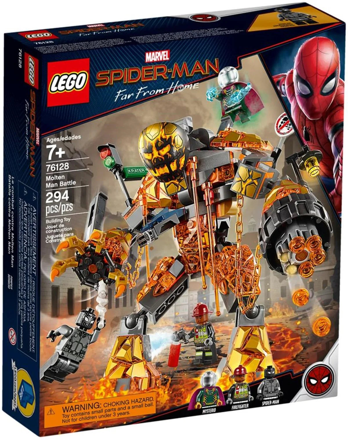 Lego Super Heroes Molten Man Savaşı 76128 | Toysall