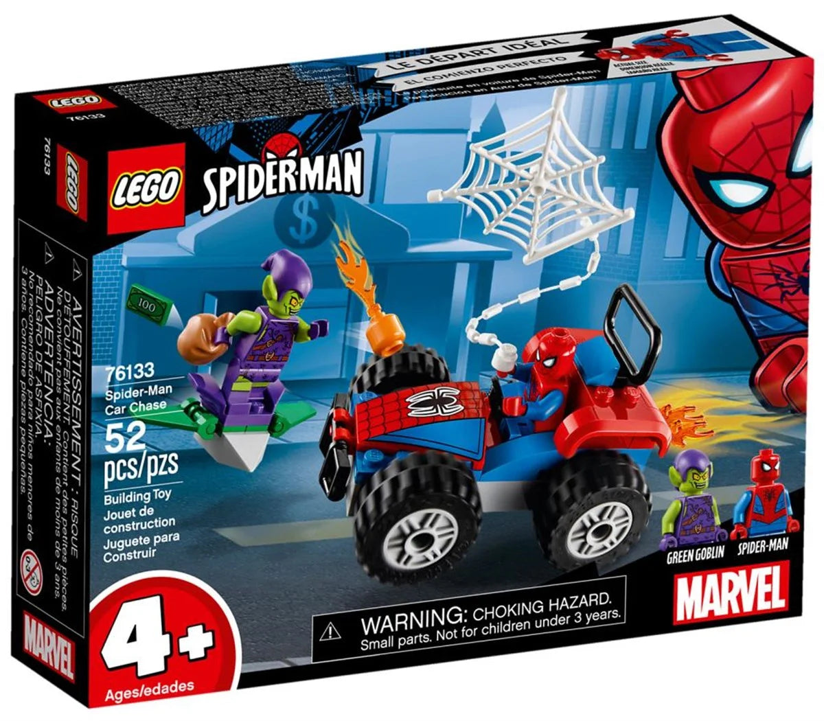 Lego Super Heroes SpiderMan Araç Takibi 76133 | Toysall