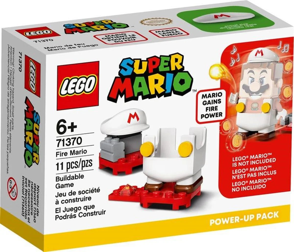 Lego Super Mario Ateşli Mario Güçlendirme Kostümü 71370 | Toysall