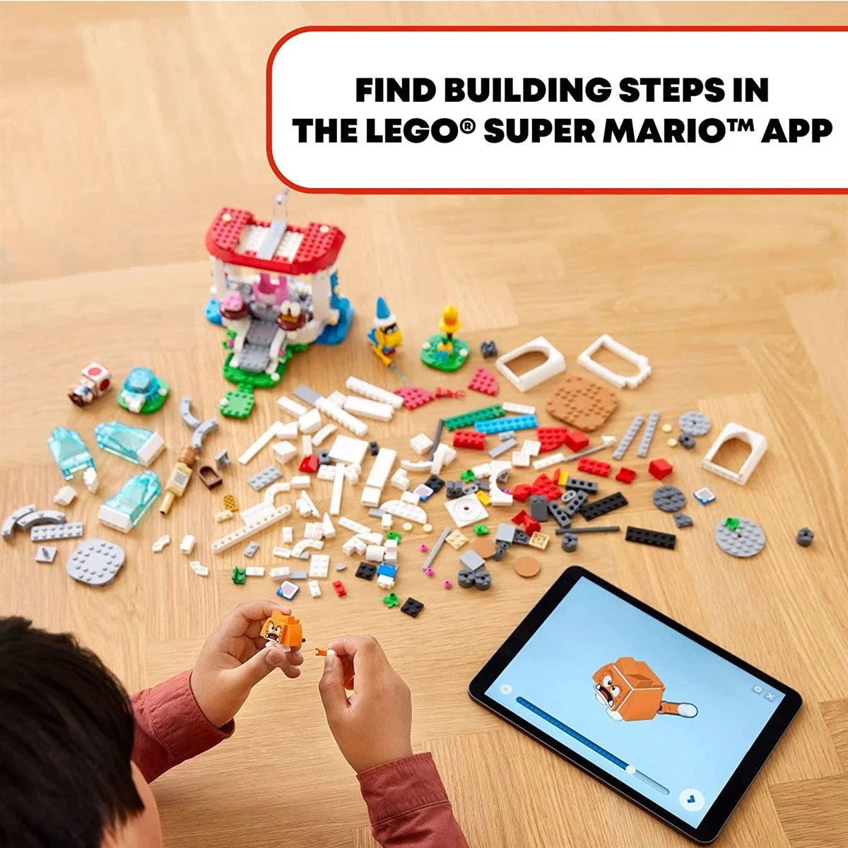 Lego Super Mario Cat Peach Kostümü Donmuş Kule Ek Macera Seti 71407 | Toysall