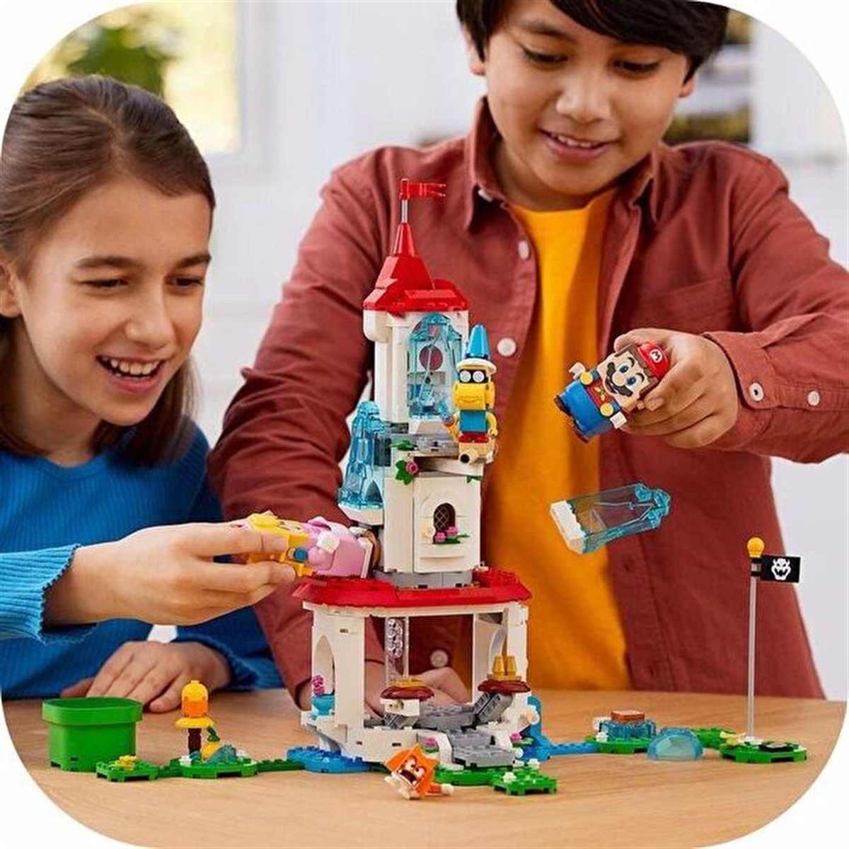 Lego Super Mario Cat Peach Kostümü Donmuş Kule Ek Macera Seti 71407 | Toysall