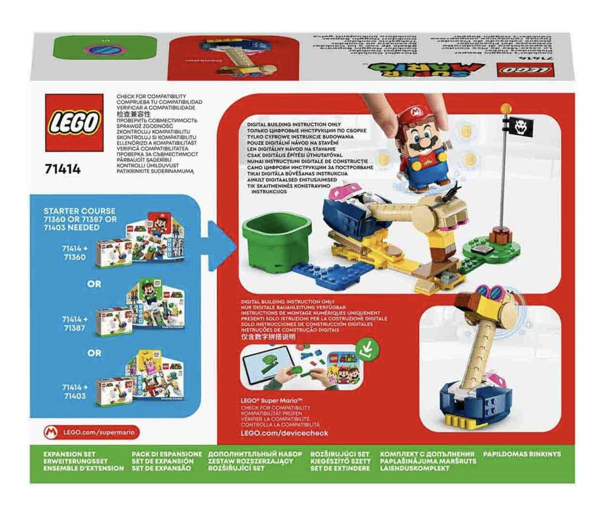 Lego Super Mario Conkdor'un Kafa Tokmağı Ek Macera Seti 71414 | Toysall