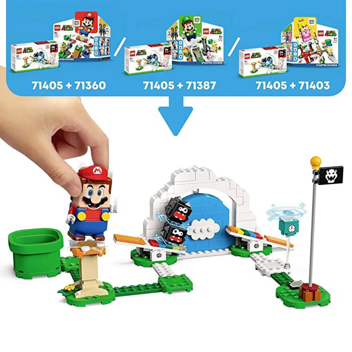 Lego Super Mario Fuzzy Fırlatıcılar Ek Macera Seti 71405 | Toysall