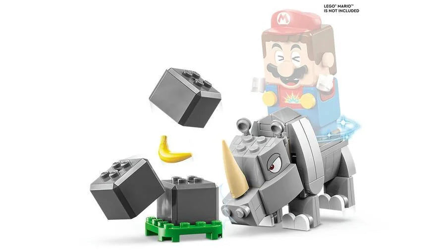 Lego Super Mario Gergedan Rambi Ek Macera Seti 71420 | Toysall