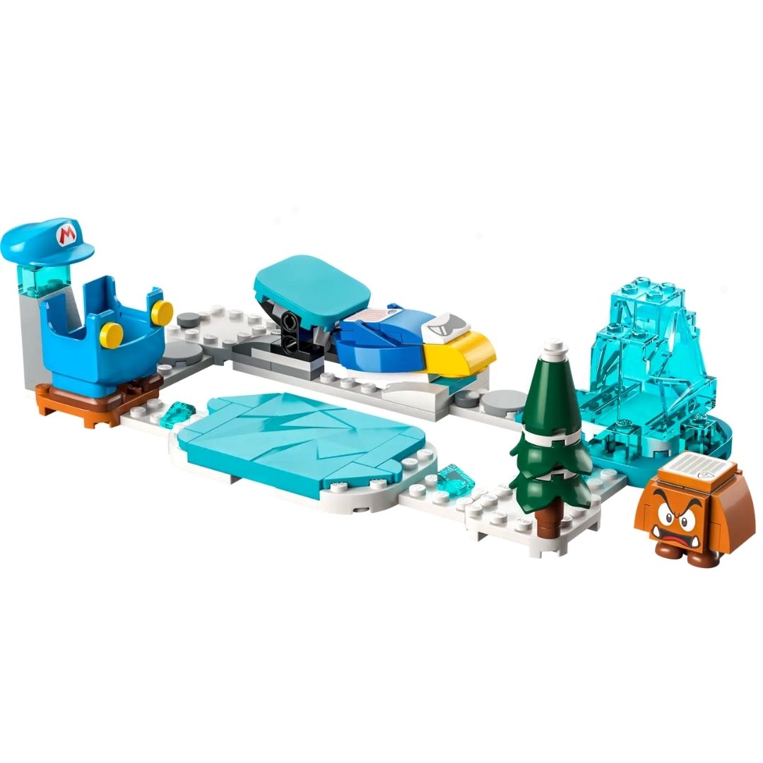 Lego Super Mario Ice Mario Kostümü ve Donmuş Dünya Ek Macera Seti 71415 | Toysall