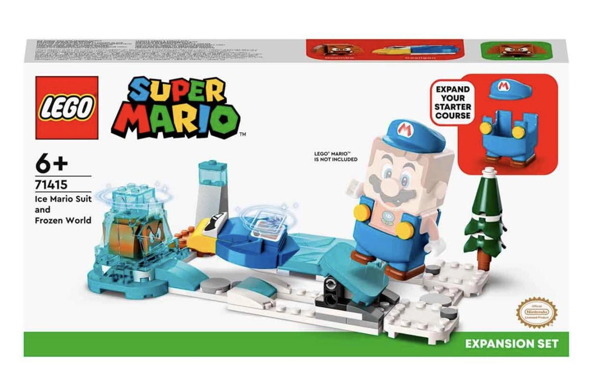 Lego Super Mario Ice Mario Kostümü ve Donmuş Dünya Ek Macera Seti 71415 | Toysall