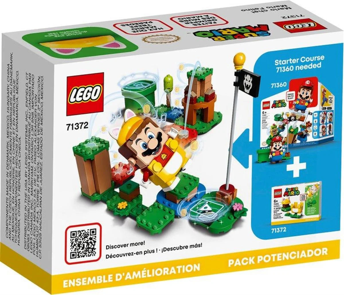 Lego Super Mario Kedi Mario Güçlendirme Kostümü  71372 | Toysall