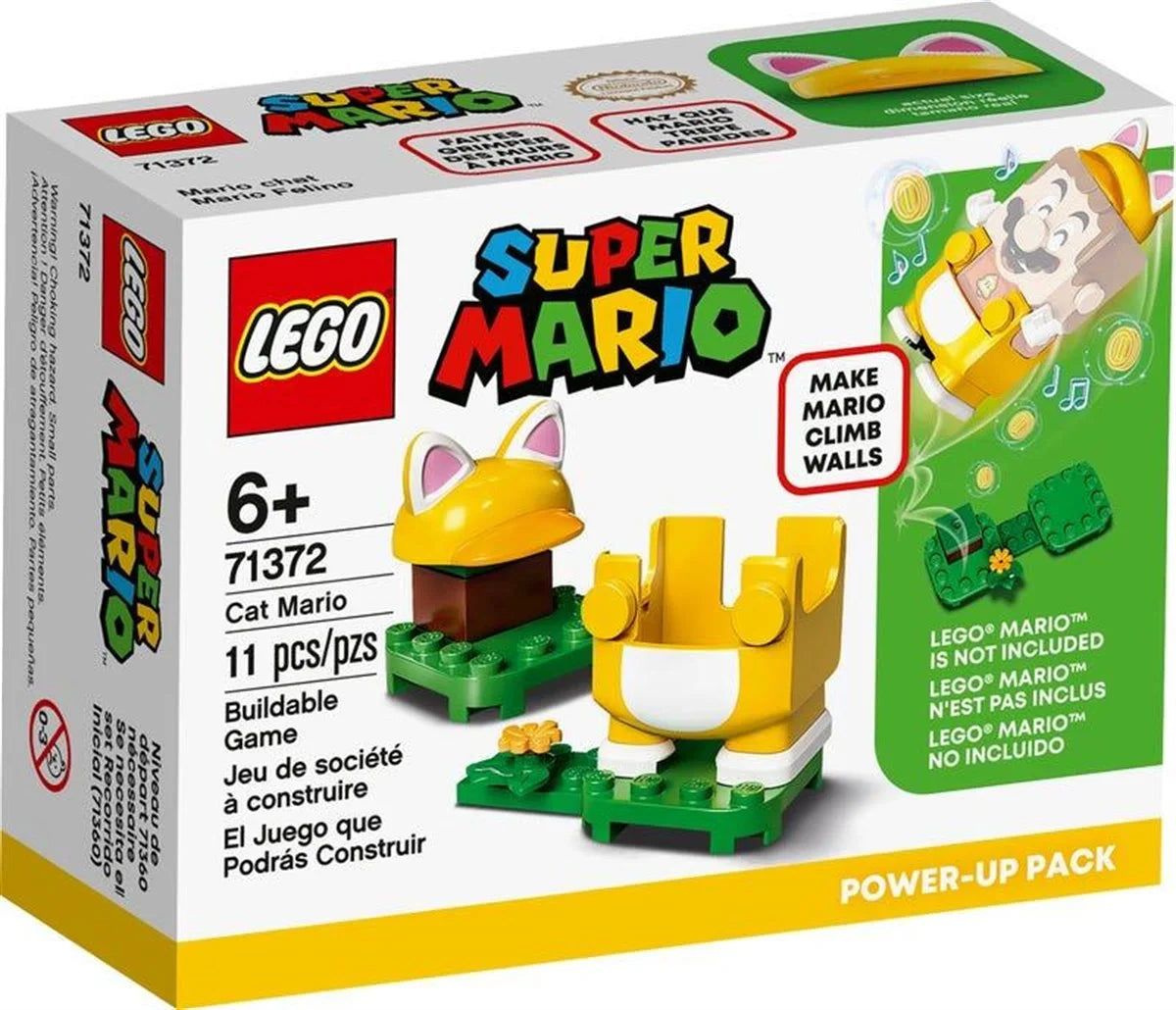 Lego Super Mario Kedi Mario Güçlendirme Kostümü  71372 | Toysall