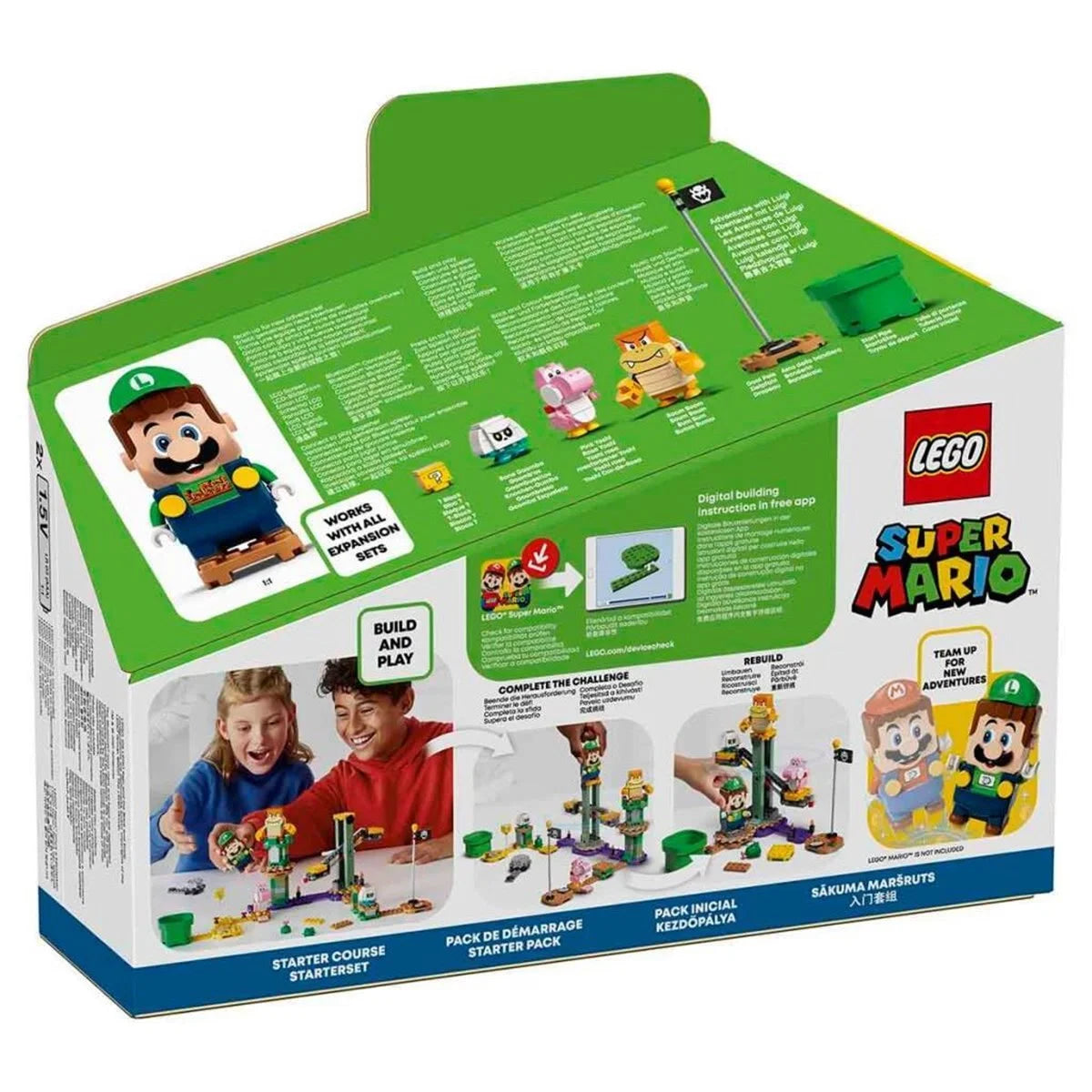 Lego Super Mario Luigi ile Maceraya Başlangıç Seti 71387 | Toysall