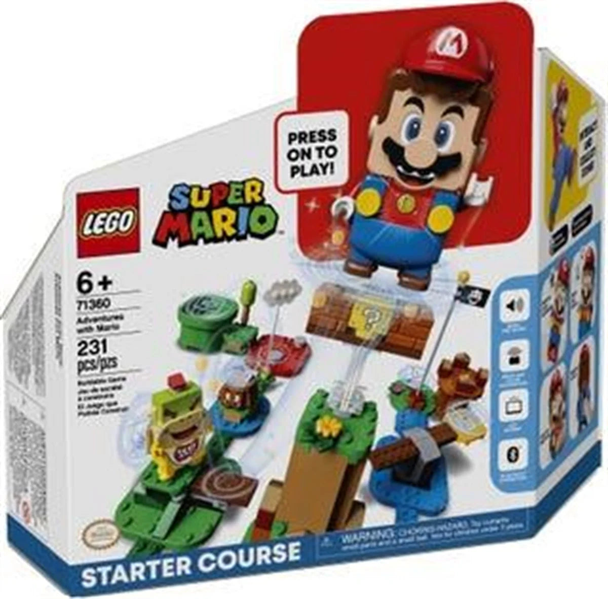 Lego Super Mario Mario ile Maceraya Başlangıç Seti 71360 | Toysall