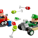 Lego Super Mario: Mario Kart Baby Mario ile Baby Luigi Oyuncağı 72034