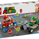 Lego Super Mario: Mario Kart Baby Mario ile Baby Luigi Oyuncağı 72034