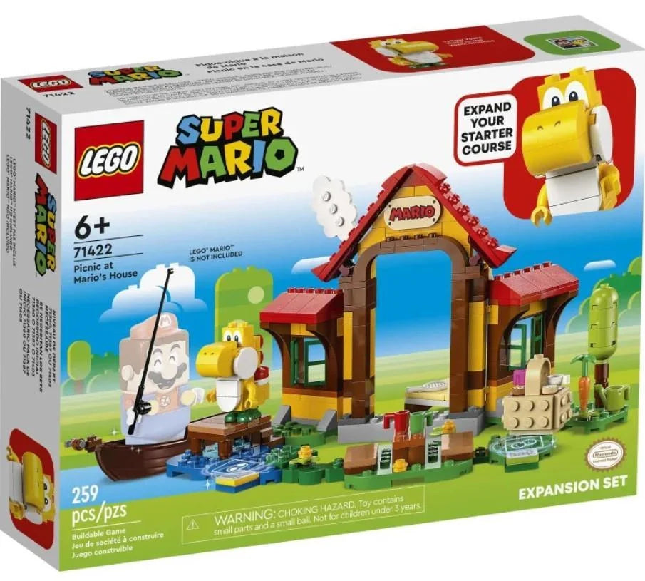 Lego Super Mario Marionun Evinde Piknik Ek Macera Seti 71422 | Toysall