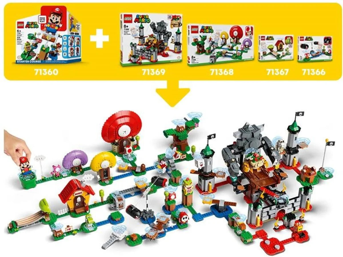 Lego Super Mario Piranha Plant Güç Kaydırağı Ek Macera Seti 71365 | Toysall