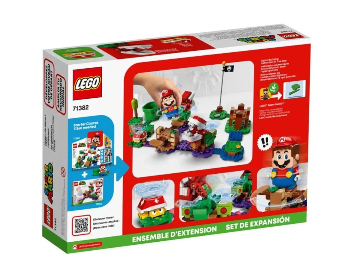 Lego Super Mario Piranha Plant Şaşırtıcı Engel Ek Macera Seti 71382 | Toysall