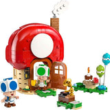 Lego Super Mario Toad Evinde Parti 72041