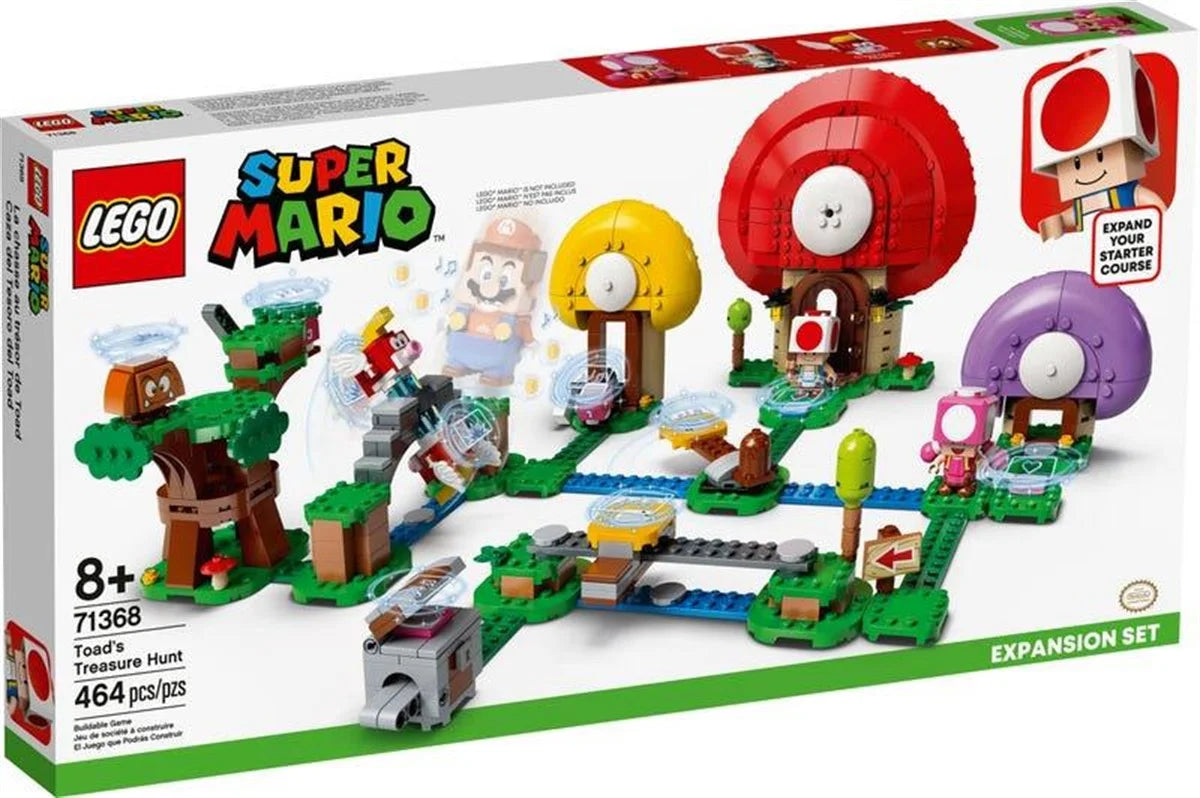 Lego Super Mario Toad’un Hazine Avı Ek Macera Seti 71368 | Toysall