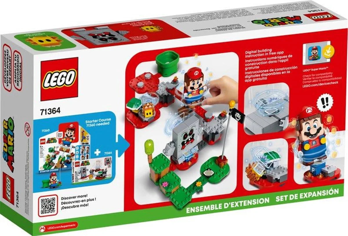 Lego Super Mario Whomp’un Lav Macerası Ek  Macera Seti 71364 | Toysall