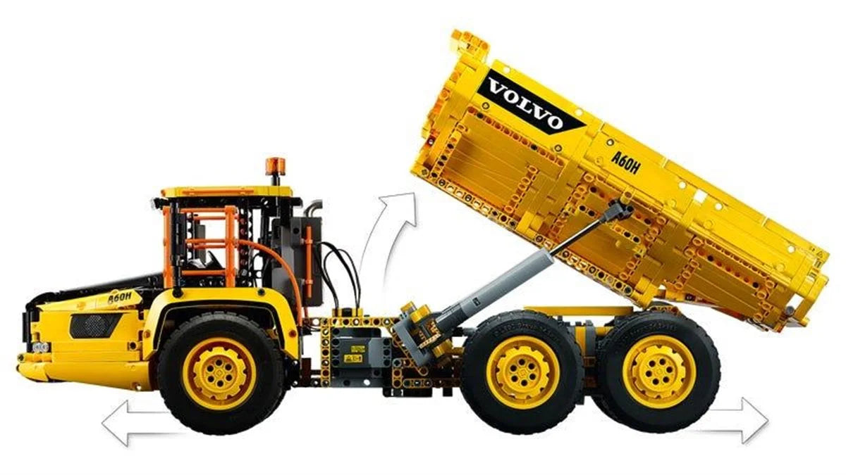 Lego Technic 6x6 Volvo Mafsallı Kamyon 42114 | Toysall