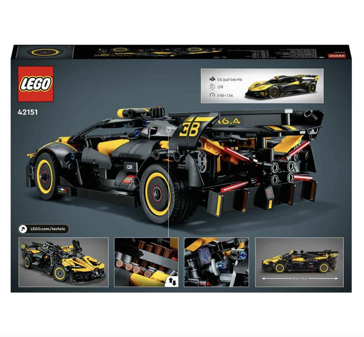 Lego Technic Bugatti Bolide 42151 | Toysall