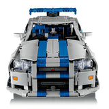 Lego Technic Daha Hızlı Daha Öfkeli Nissan Skyline GT-R (R34) Araba 42210