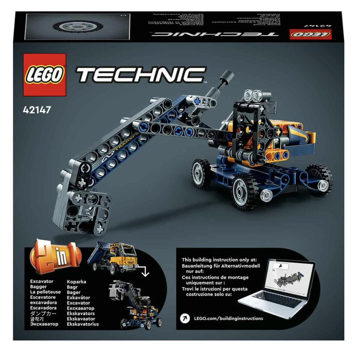 Lego Technic Damperli Kamyon 42147 | Toysall