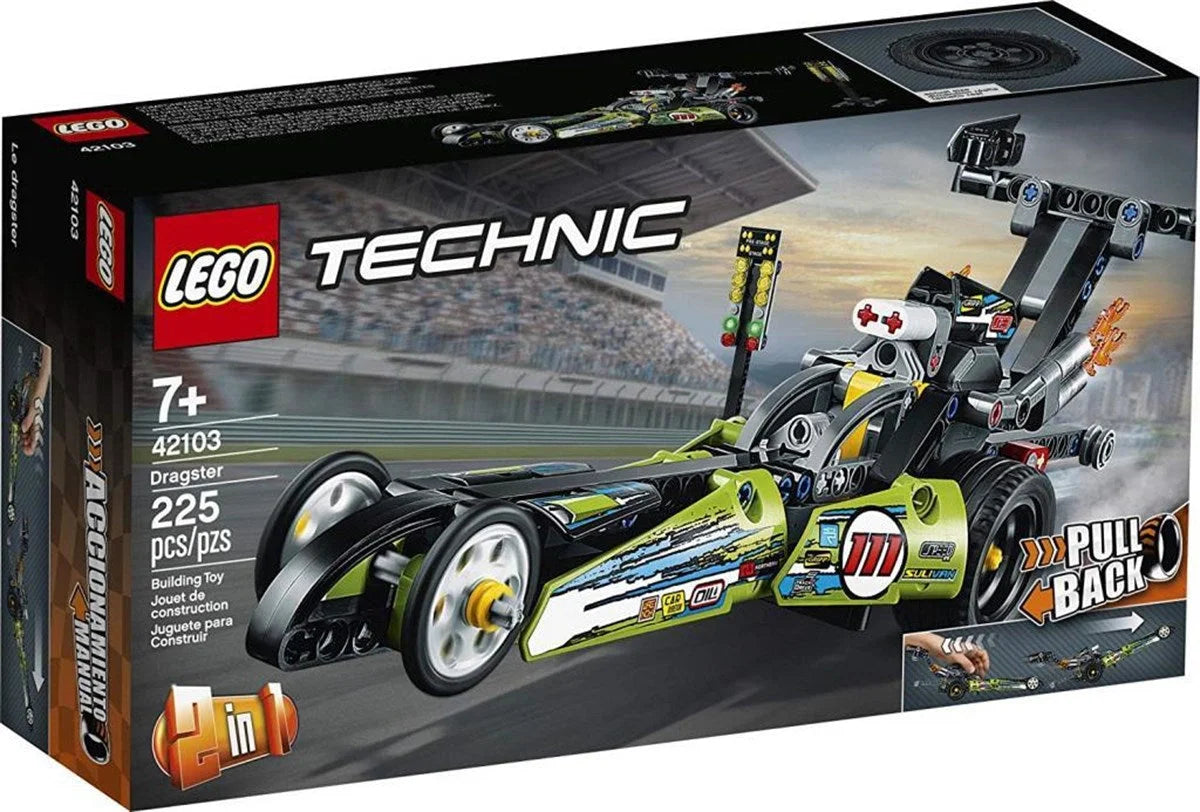 Lego Technic Drag Yarış Arabası 42103 | Toysall