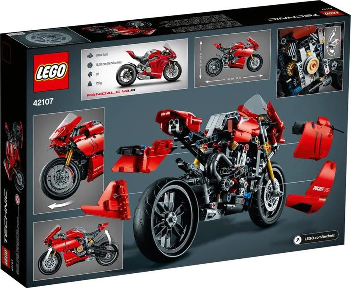 Lego Technic Ducati Panigale V4 R 42107 | Toysall