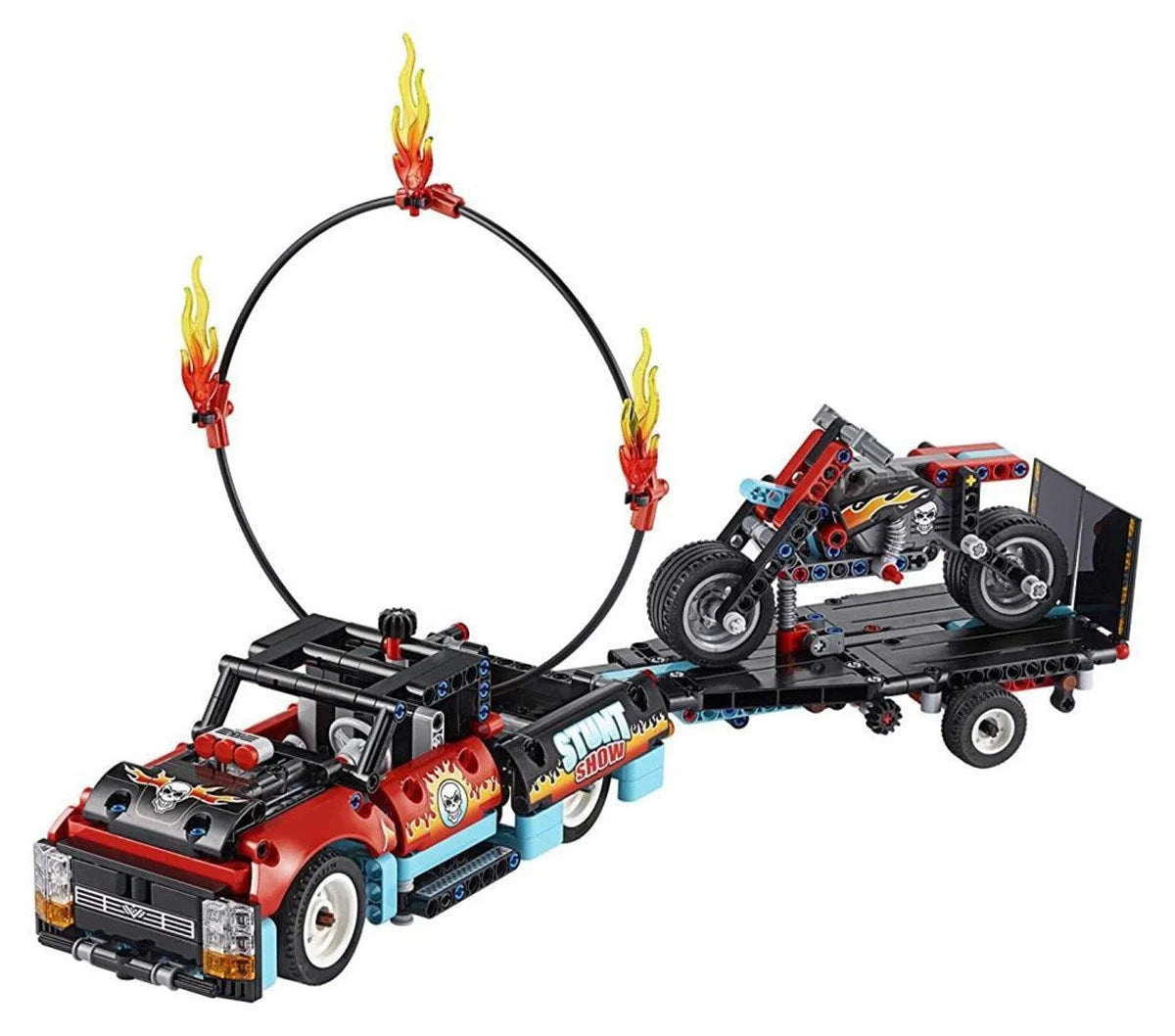 Lego Technic Gösteri Kamyoneti ve Motosikleti 42106 | Toysall