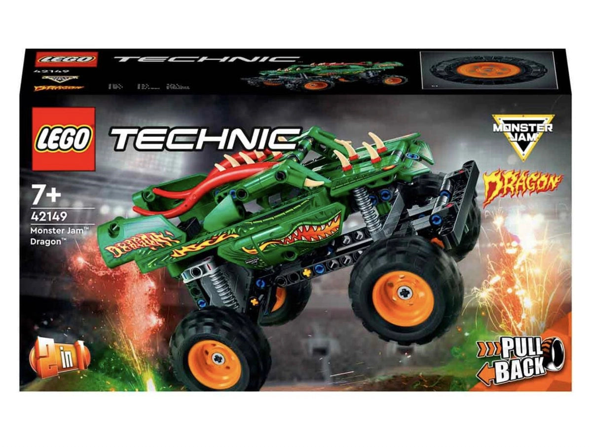 Lego Technic Monster Jam Dragon 42149 | Toysall