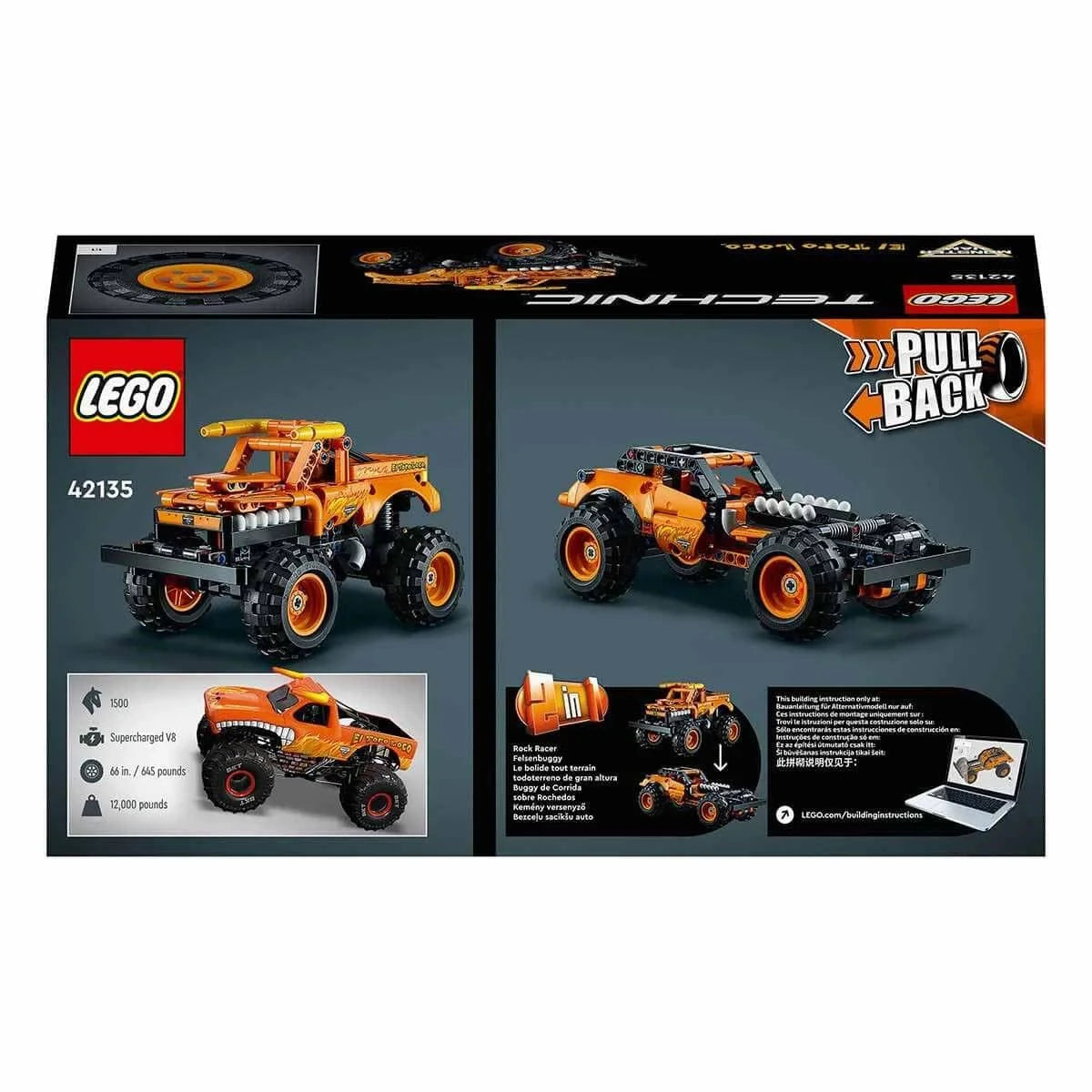 Lego Technic Monster Jam El Toro Loco 42135 | Toysall