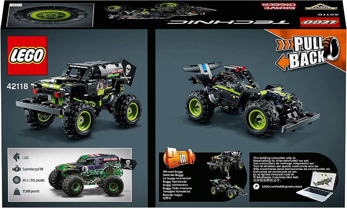 Lego Technic Monster Jam Grave Digger 42118 | Toysall