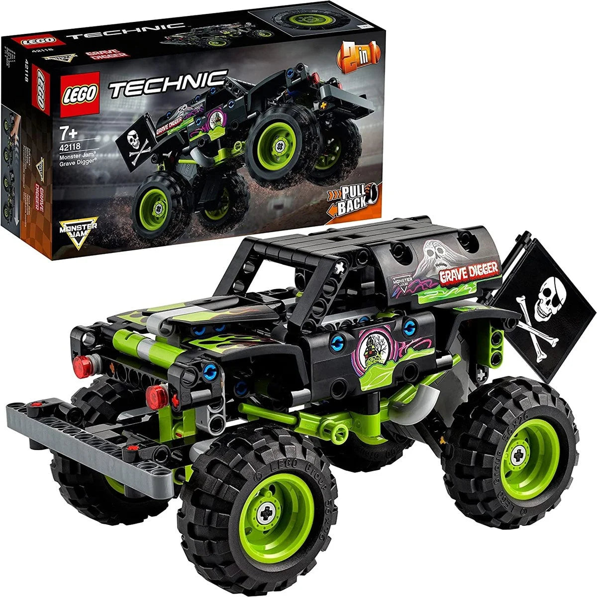 Lego Technic Monster Jam Grave Digger 42118 | Toysall