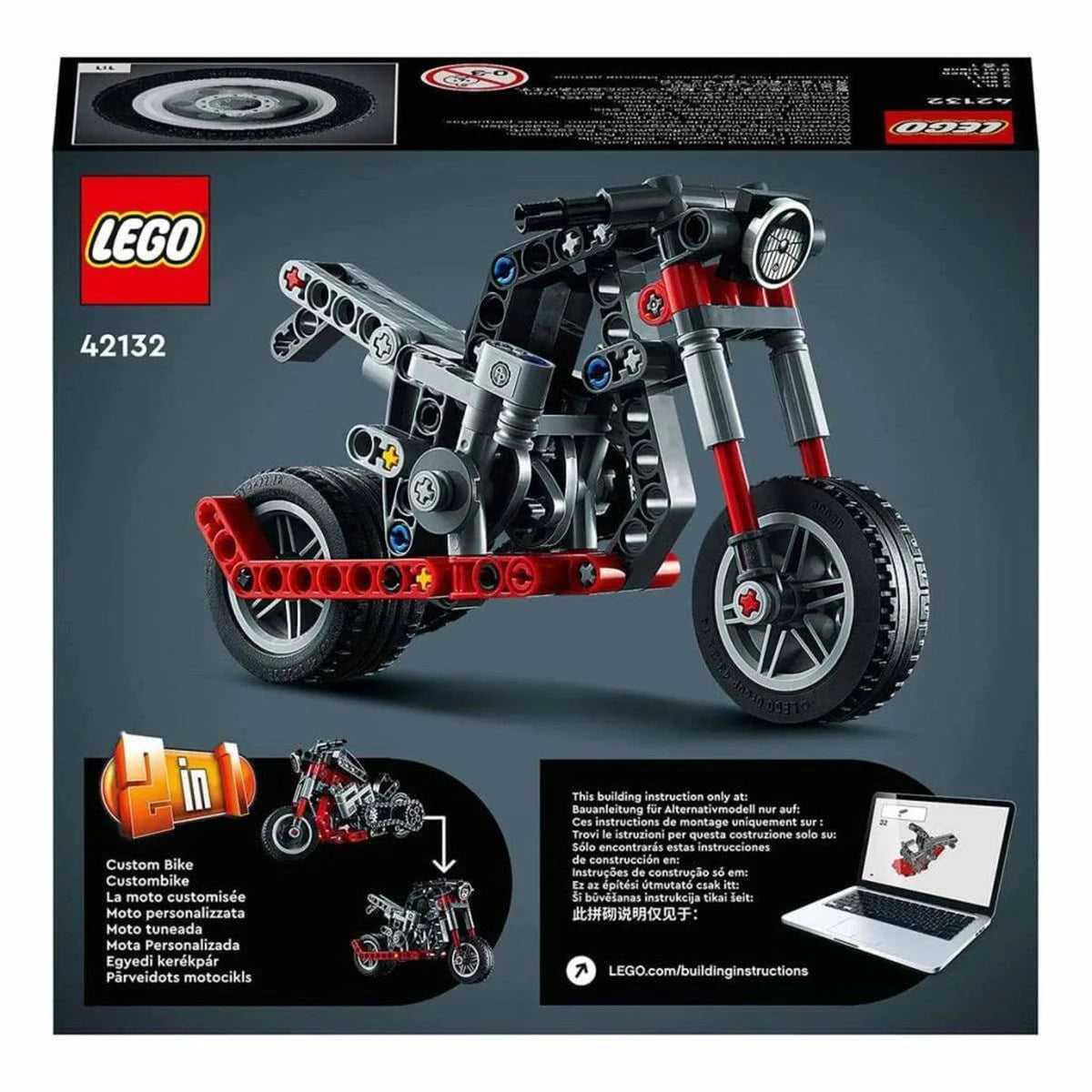 Lego Technic Motosiklet 42132 | Toysall