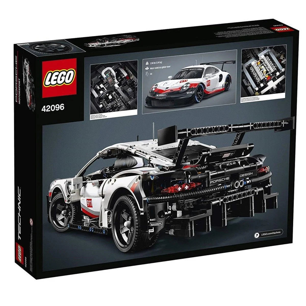 Lego Technic Porsche 911 RSR 42096 | Toysall