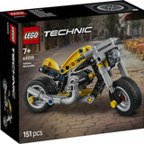 Lego Technic Sarı Motosiklet 42225