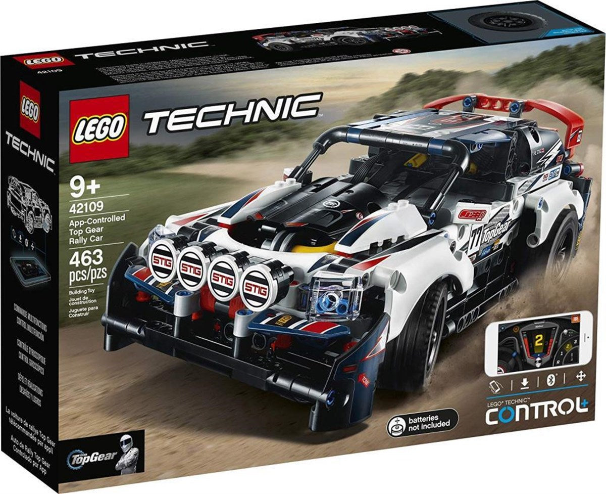 Lego Technic Uygulama Kumandalı Top Gear Ralli Arabası 42109 | Toysall