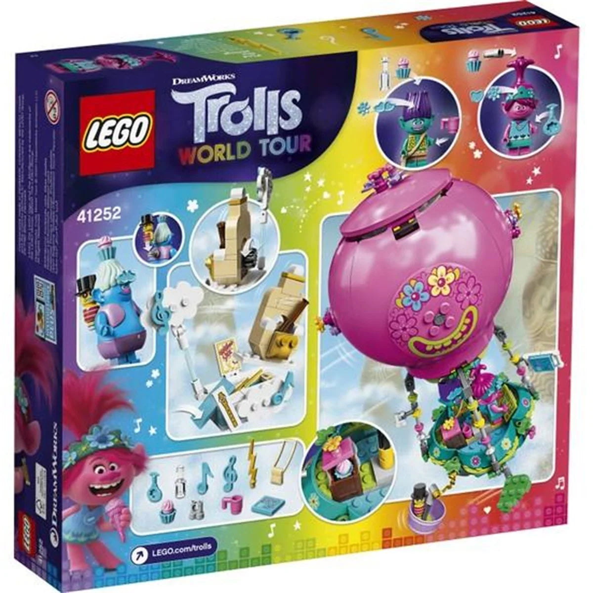 Lego Trolls Poppy'nin Sıcak Hava Balonu Macerası 41252 | Toysall