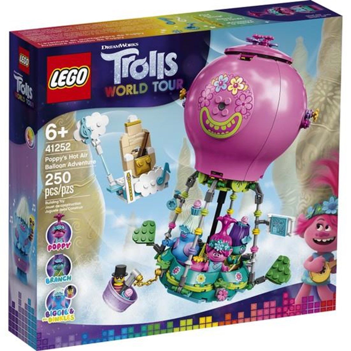Lego Trolls Poppy'nin Sıcak Hava Balonu Macerası 41252 | Toysall