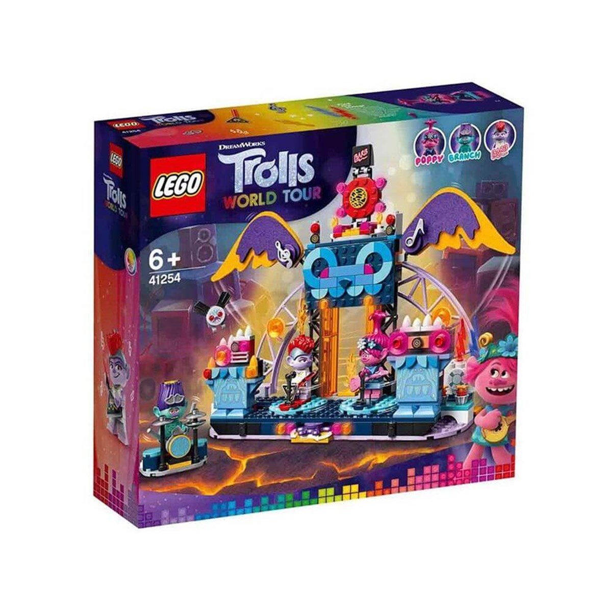 Lego Trolls Volkanik Rock Şehri Konseri 41254 | Toysall