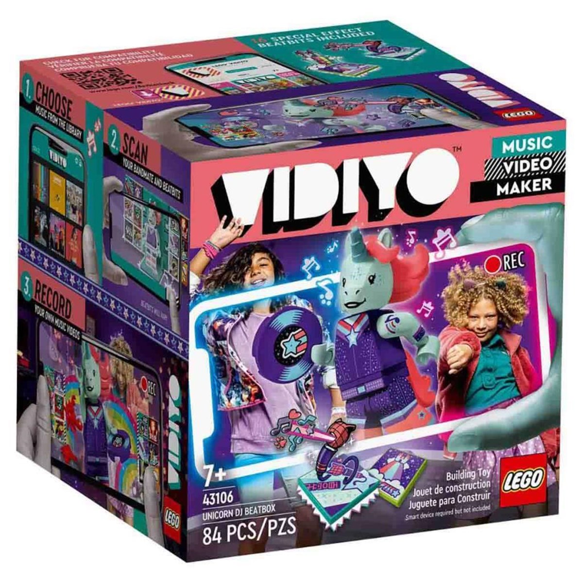Lego Vidiyo Unicorn DJ BeatBox 43106 | Toysall