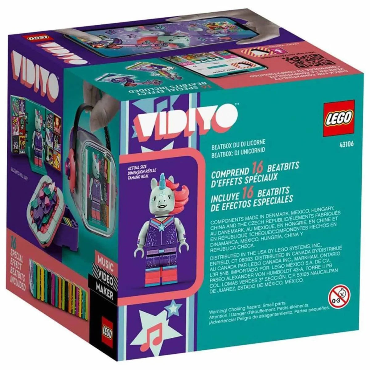 Lego Vidiyo Unicorn DJ BeatBox 43106 | Toysall