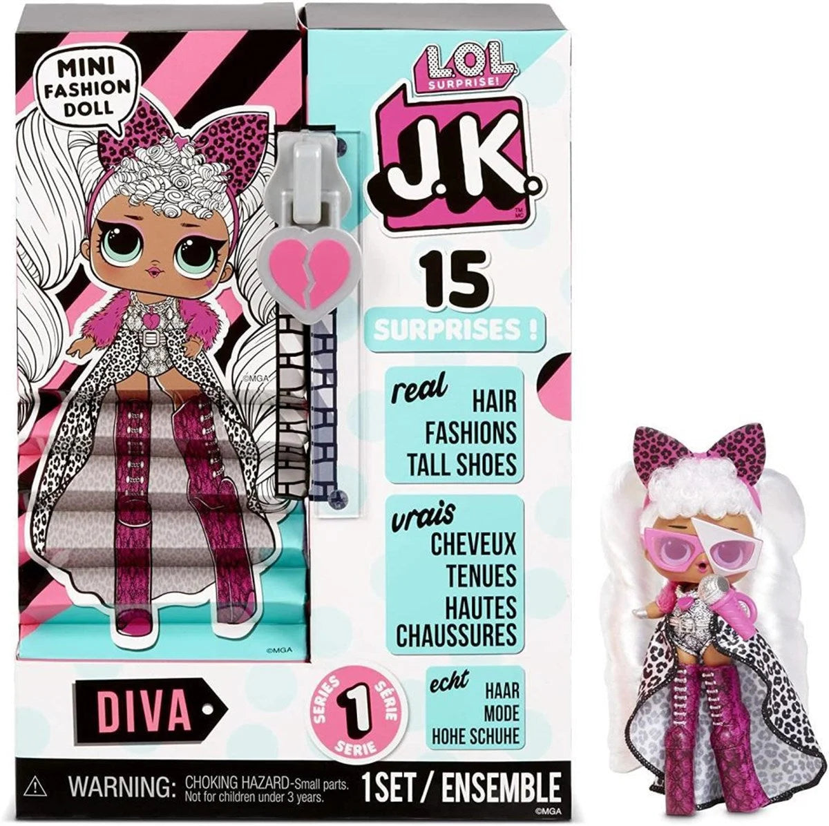 LOL J.K.Mini Fashion Bebekler 15 Sürpriz-Diva LLUF2000 | Toysall