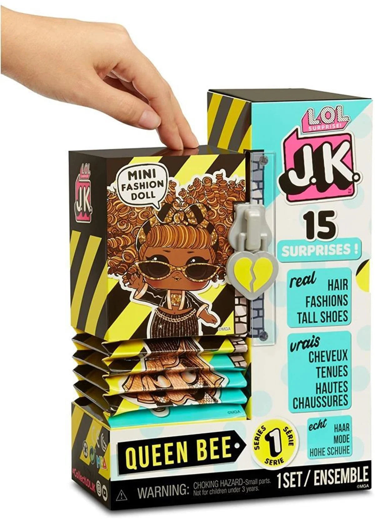 LOL J.K.Mini Fashion Bebekler 15 Sürpriz-Queen Bee LLUF2000 | Toysall