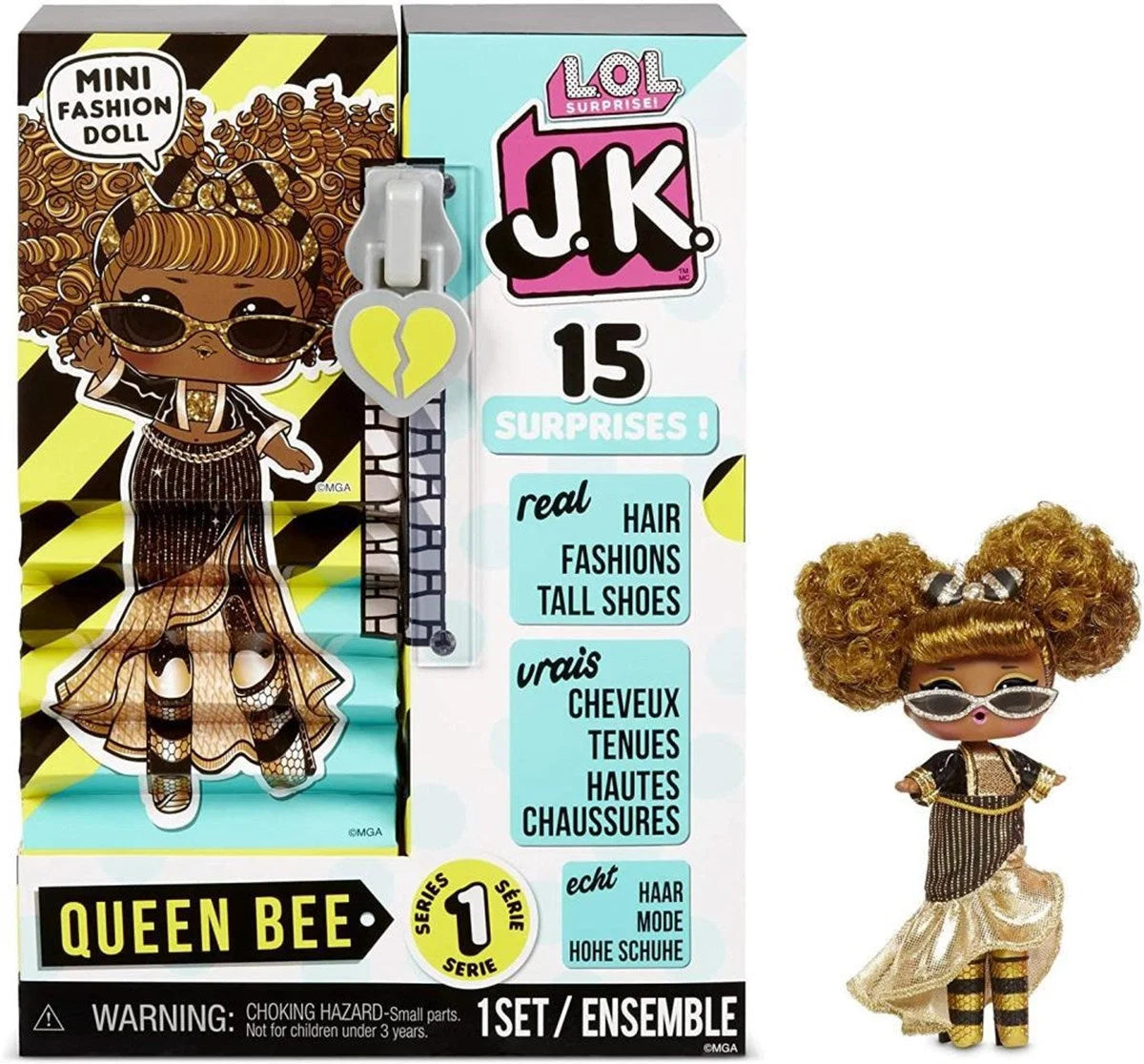 LOL J.K.Mini Fashion Bebekler 15 Sürpriz-Queen Bee LLUF2000 | Toysall