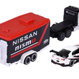 Majorette Car Trailer Mack Granite Nissan 212053111 | Toysall