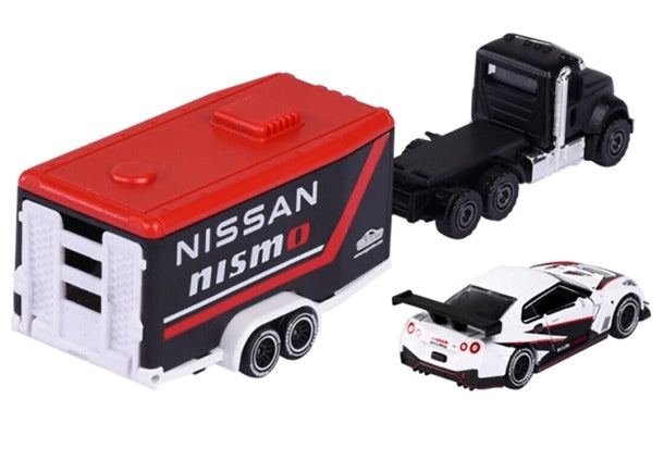 Majorette Car Trailer Mack Granite Nissan 212053111 | Toysall